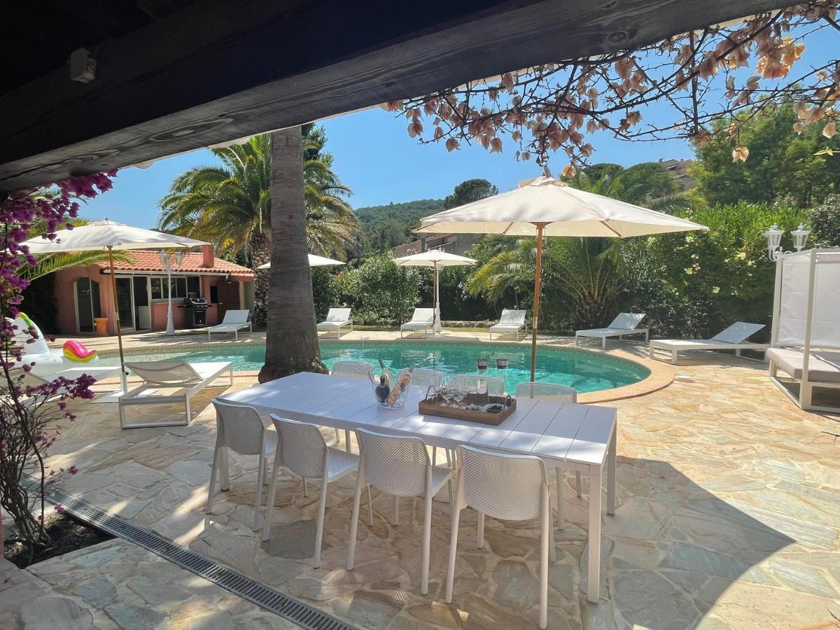Fantastic Pool Villa 900M To The Beach; With Extravagant Big Garden Sainte-Maxime Dış mekan fotoğraf